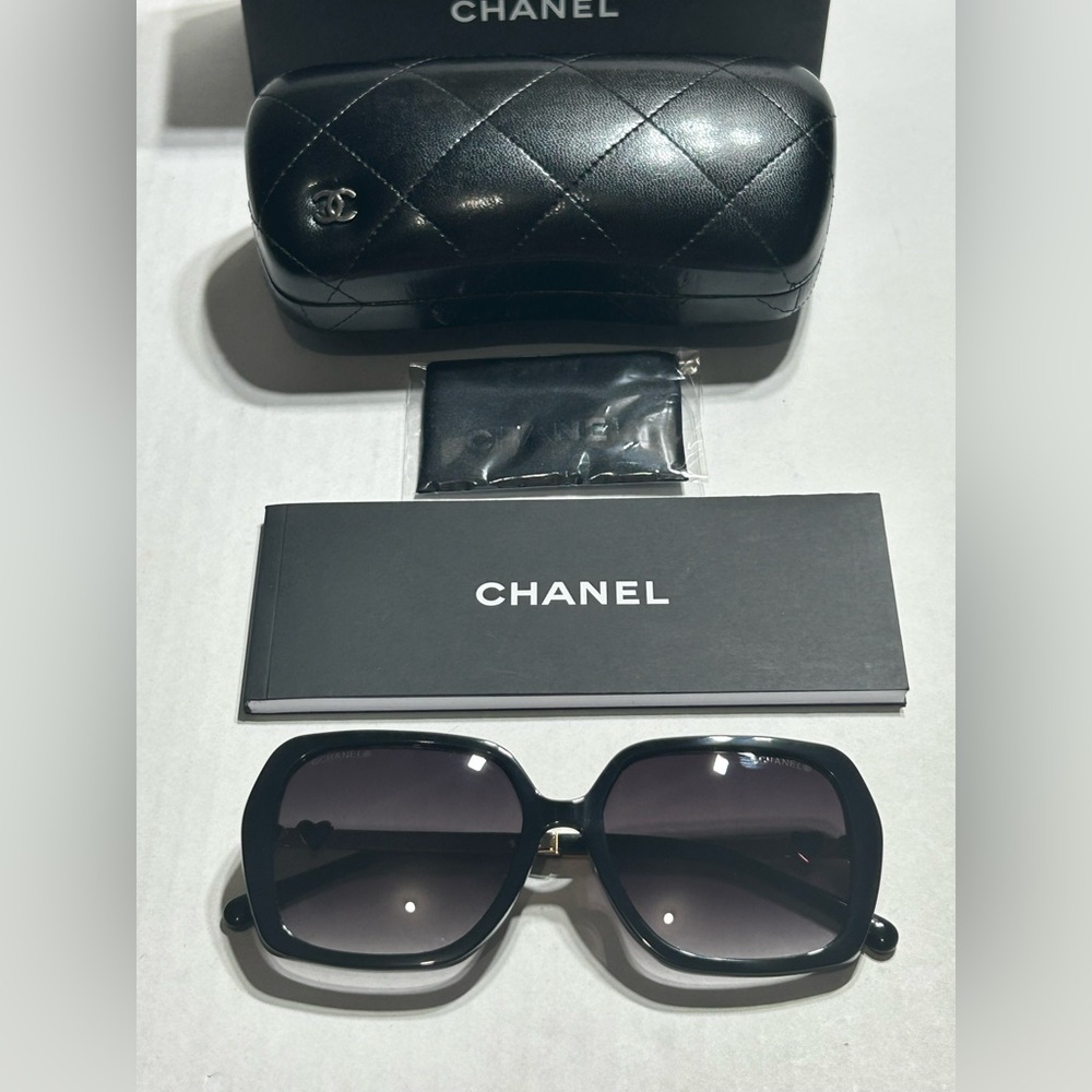 Chanel Black Sunglasses